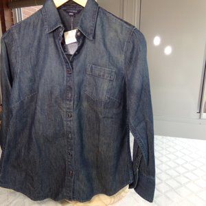 Lands End Women's Jean Shirt